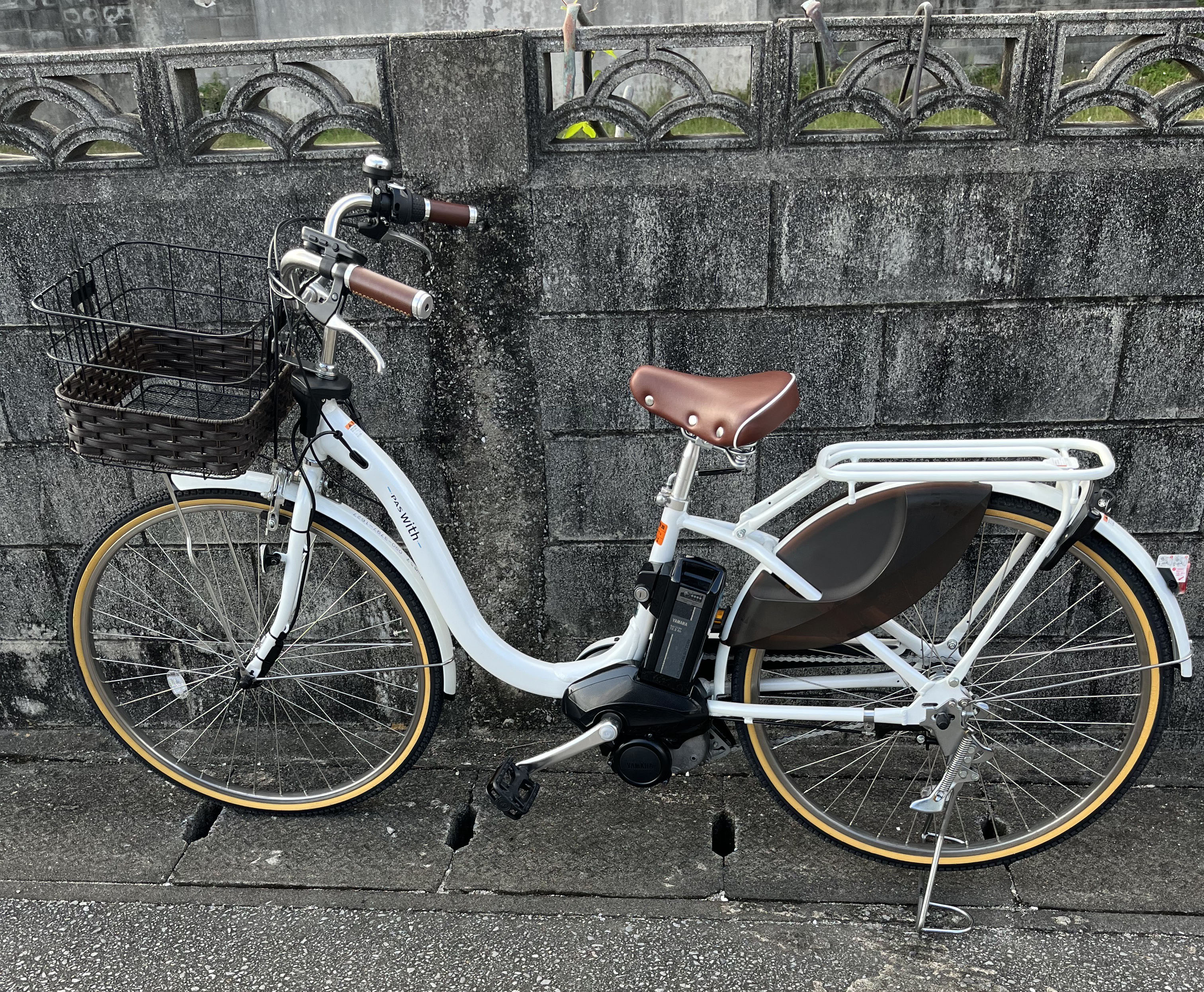 貸し出し用の自転車